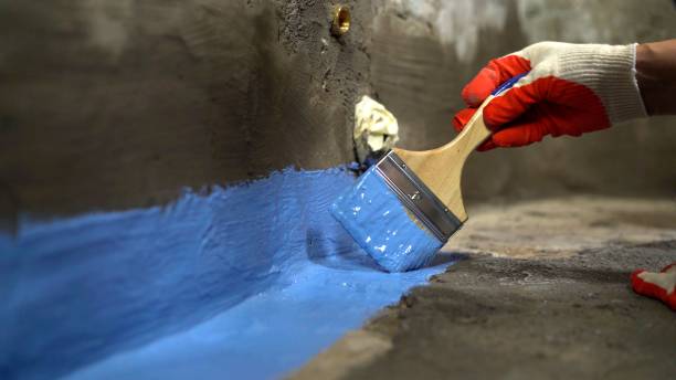 Professional waterproofing crew in Deerfield, Deerfield, MI